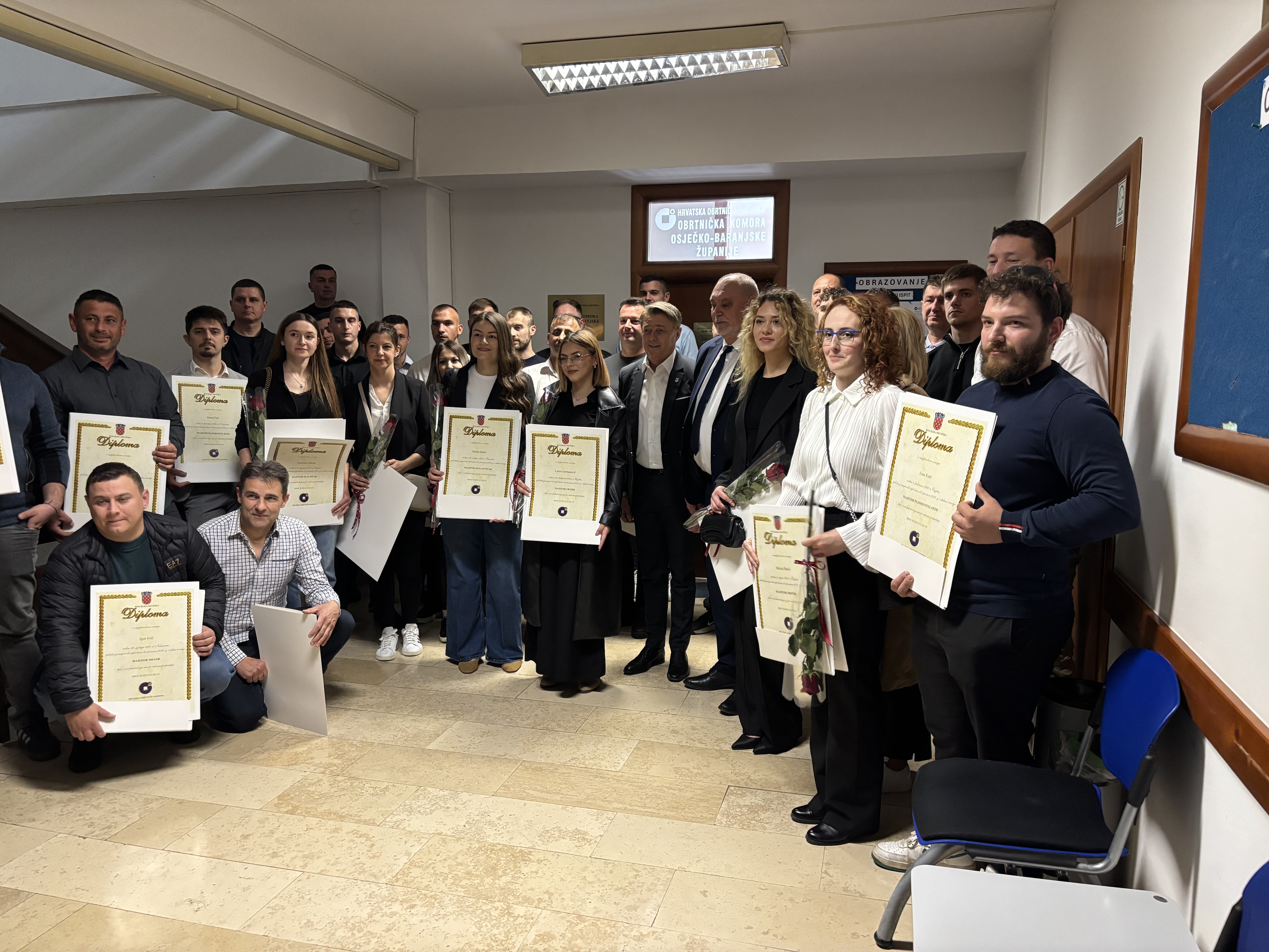 Dodijeljene majstorske diplome za 60 kandidata u 21 zanimanju