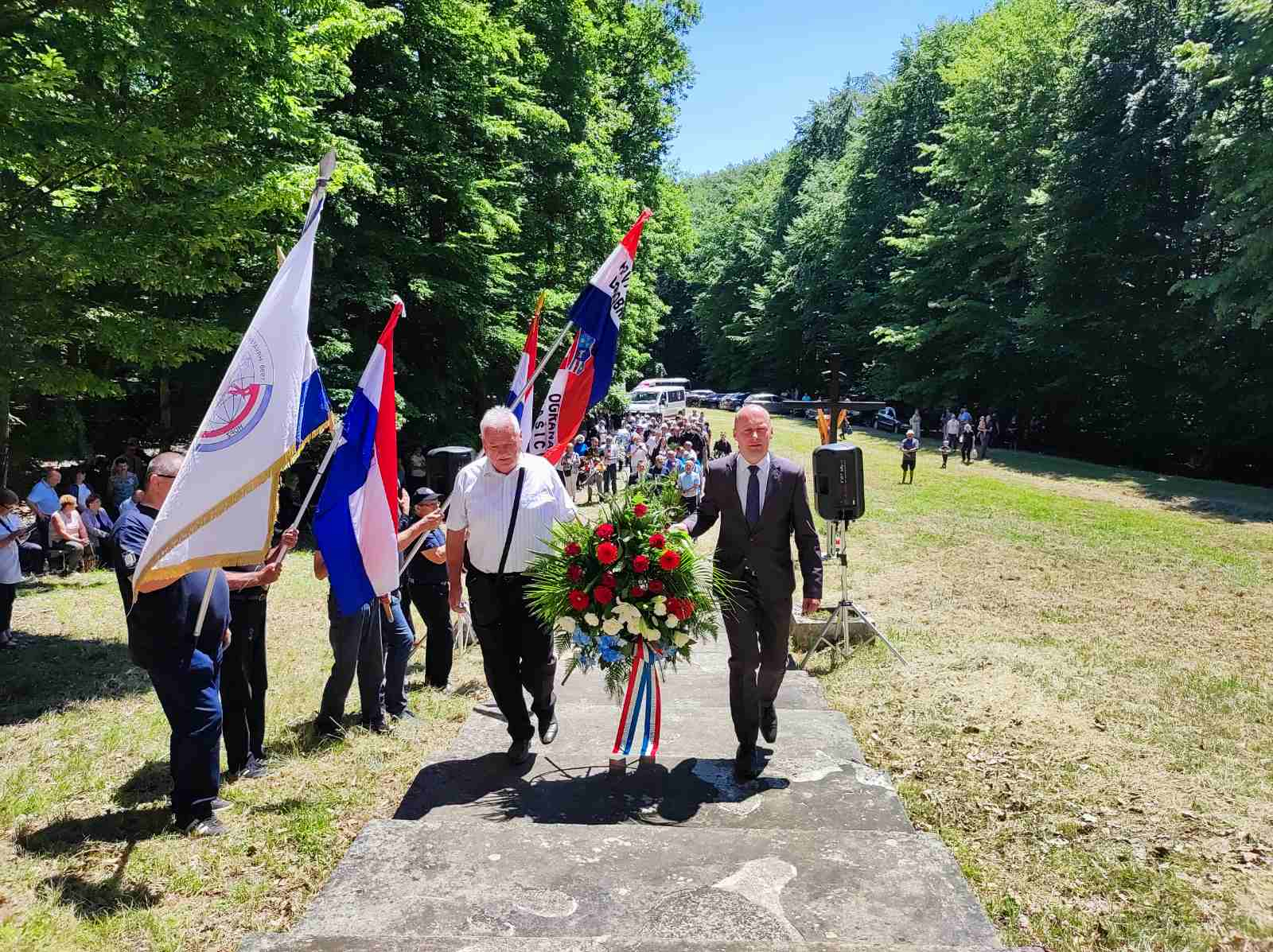 Komemoracijom kod Spomen-područja Crni potok odana počast žrtvama iz 1945. godine