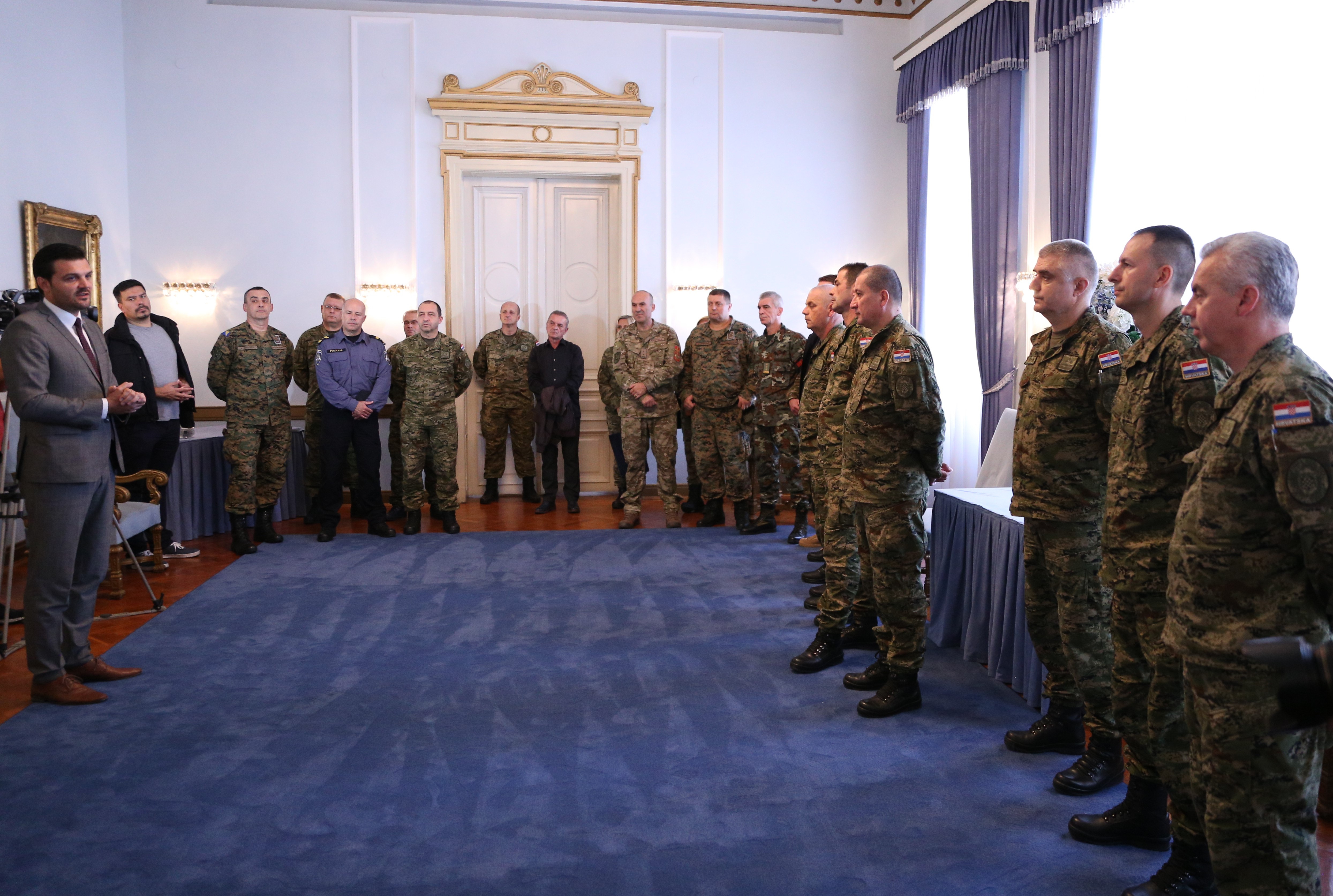 Studijsko putovanje Slavonijom časnika Ratne škole „Ban Josip Jelačić“