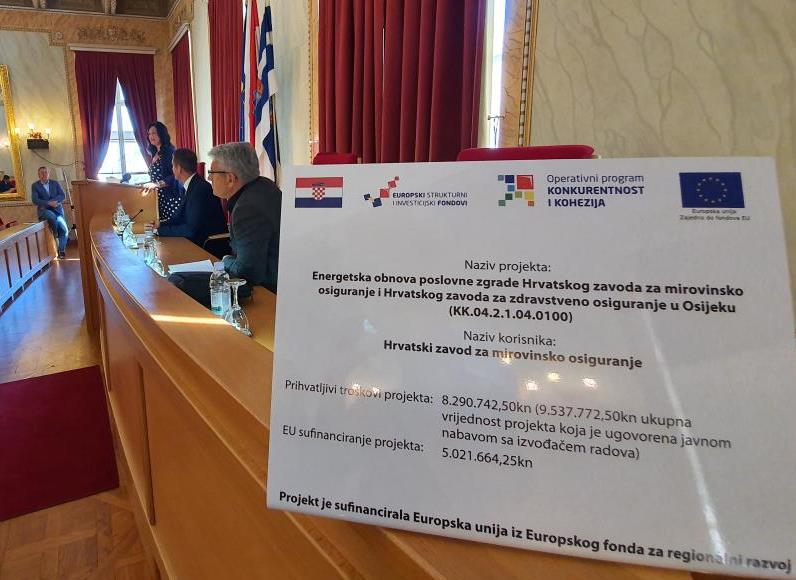 Energetska obnova zgrade HZMO i HZZO u Osijeku