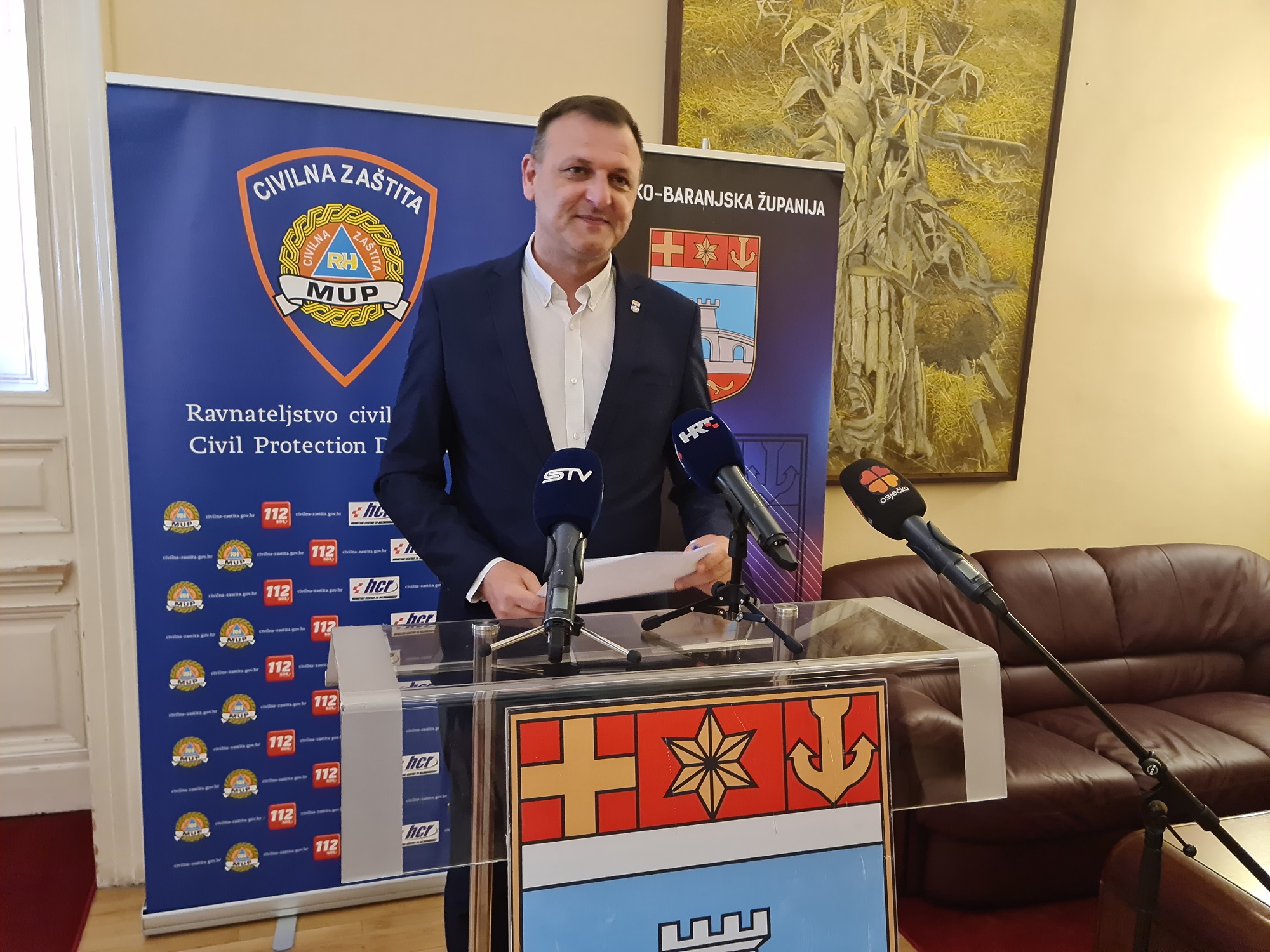 Priopćenje Stožera CZ OBŽ