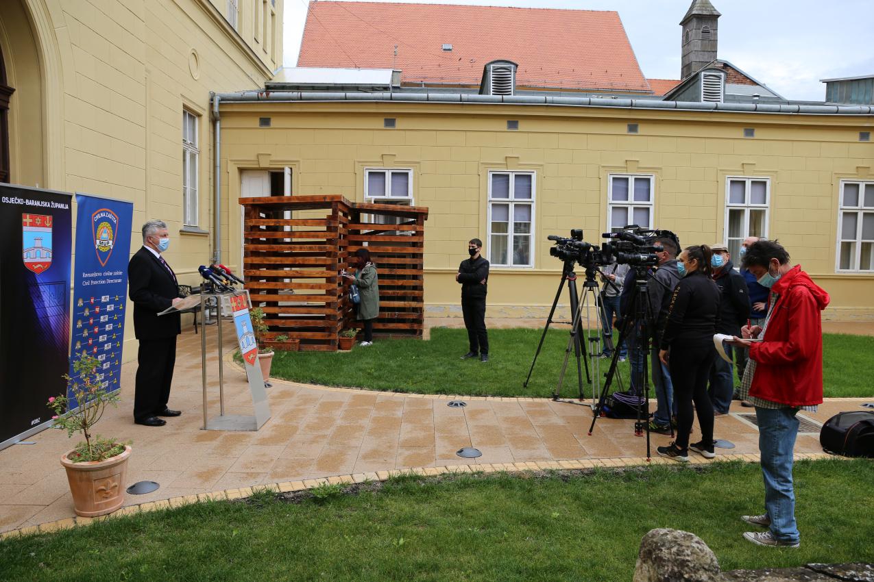 Novi neželjeni rekord u OBŽ, 193 novopozitivnih na koronavirus
