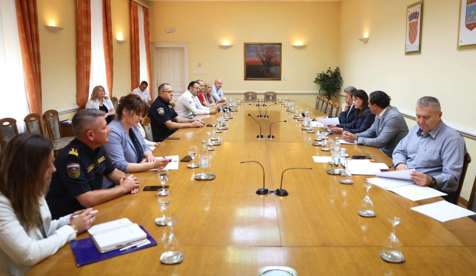 Konstituiran Stožer civilne zaštite Osječko-baranjske županije u novom sazivu