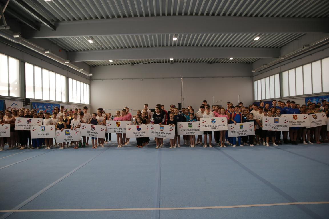 Školski sportski savez OBŽ domaćin Državnog prvenstva školskih sportskih društava u gimnastici