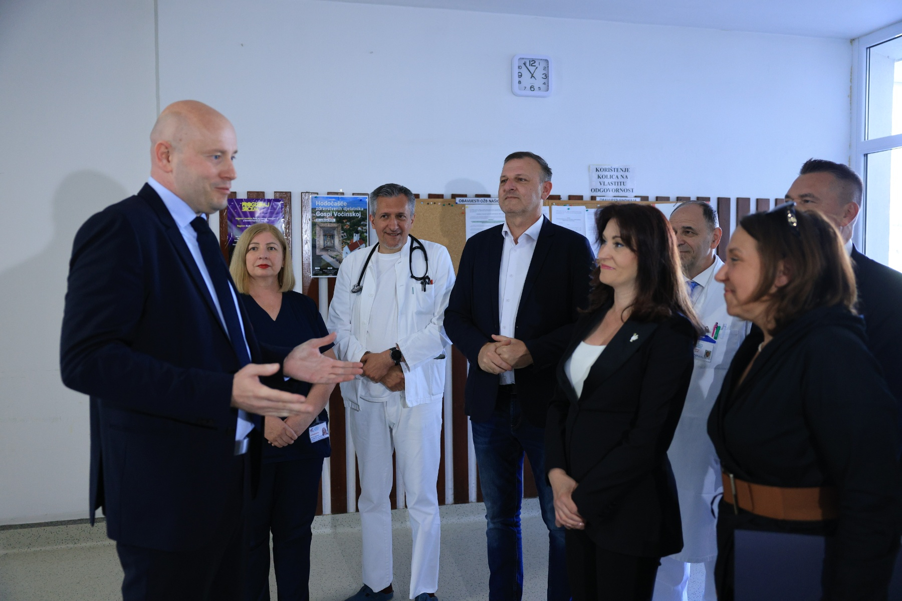 Ministrica Hrstić pohvalila Odjel palijativne skrbi u OŽB Našice
