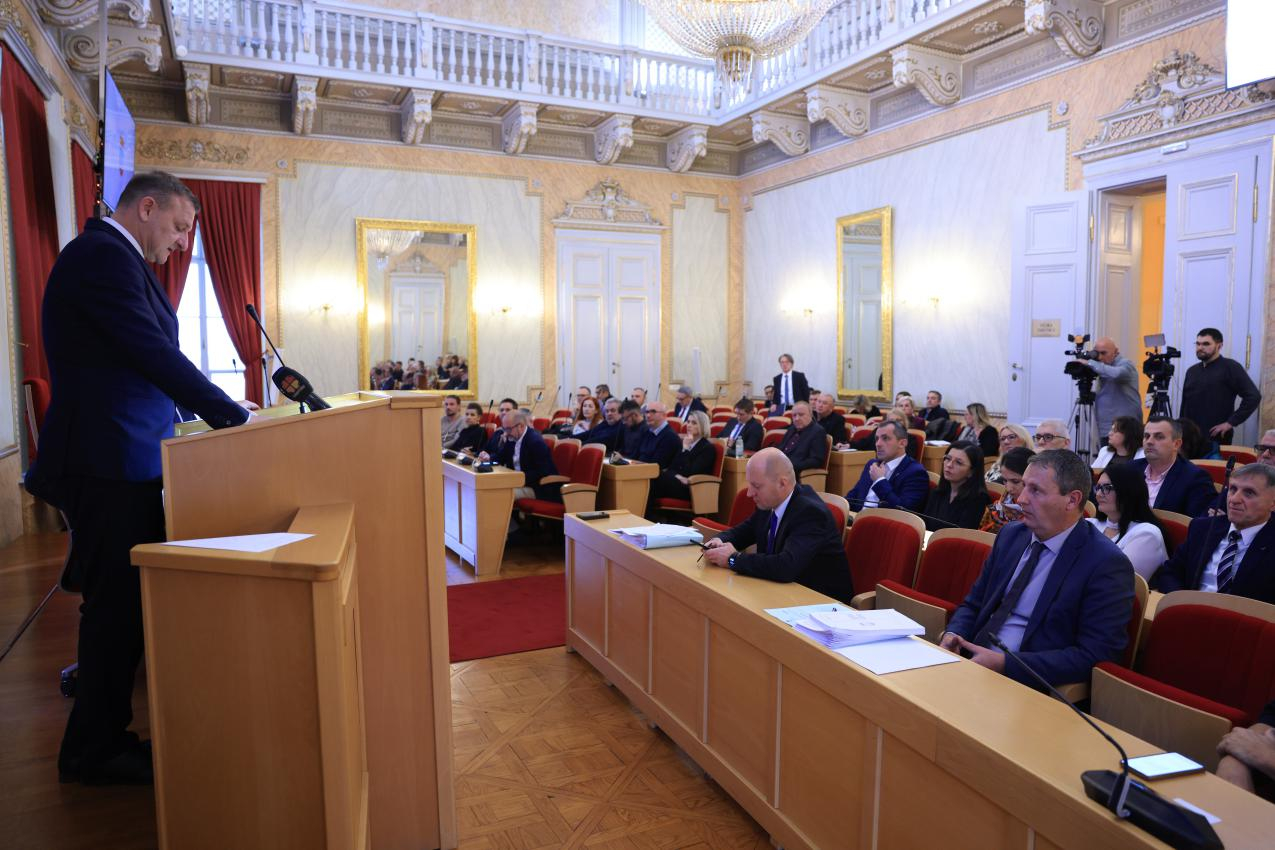 Usvojen Proračun OBŽ za 2025. godinu u iznosu od 301,9 milijuna eura