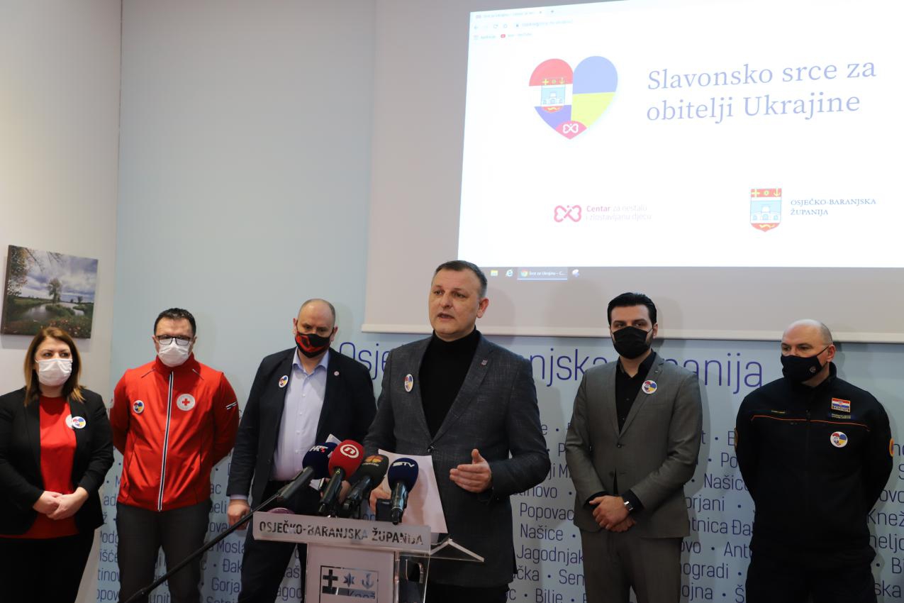 „Slavonsko srce za obitelji Ukrajine“