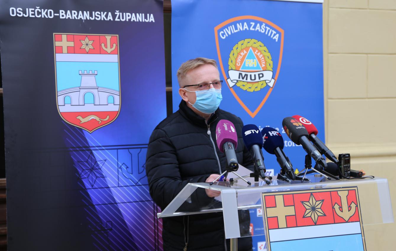 U OBŽ na koronavirus novopozitivno 242 osobe, 10 osoba preminulo