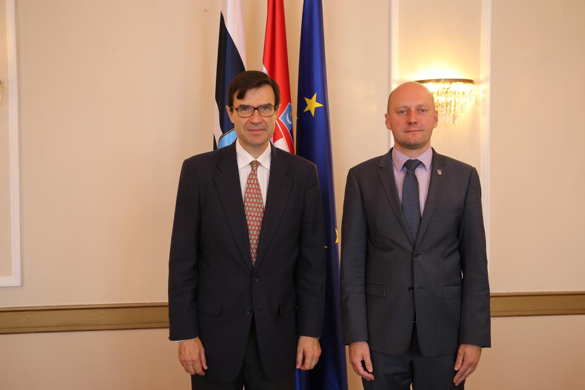 Veleposlanik Španjolske u nastupnom posjetu Osječko-baranjskoj županiji