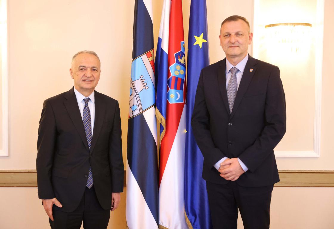 Nastupni posjet veleposlanika Republike Albanije u RH, Nj. E. Riza Poda