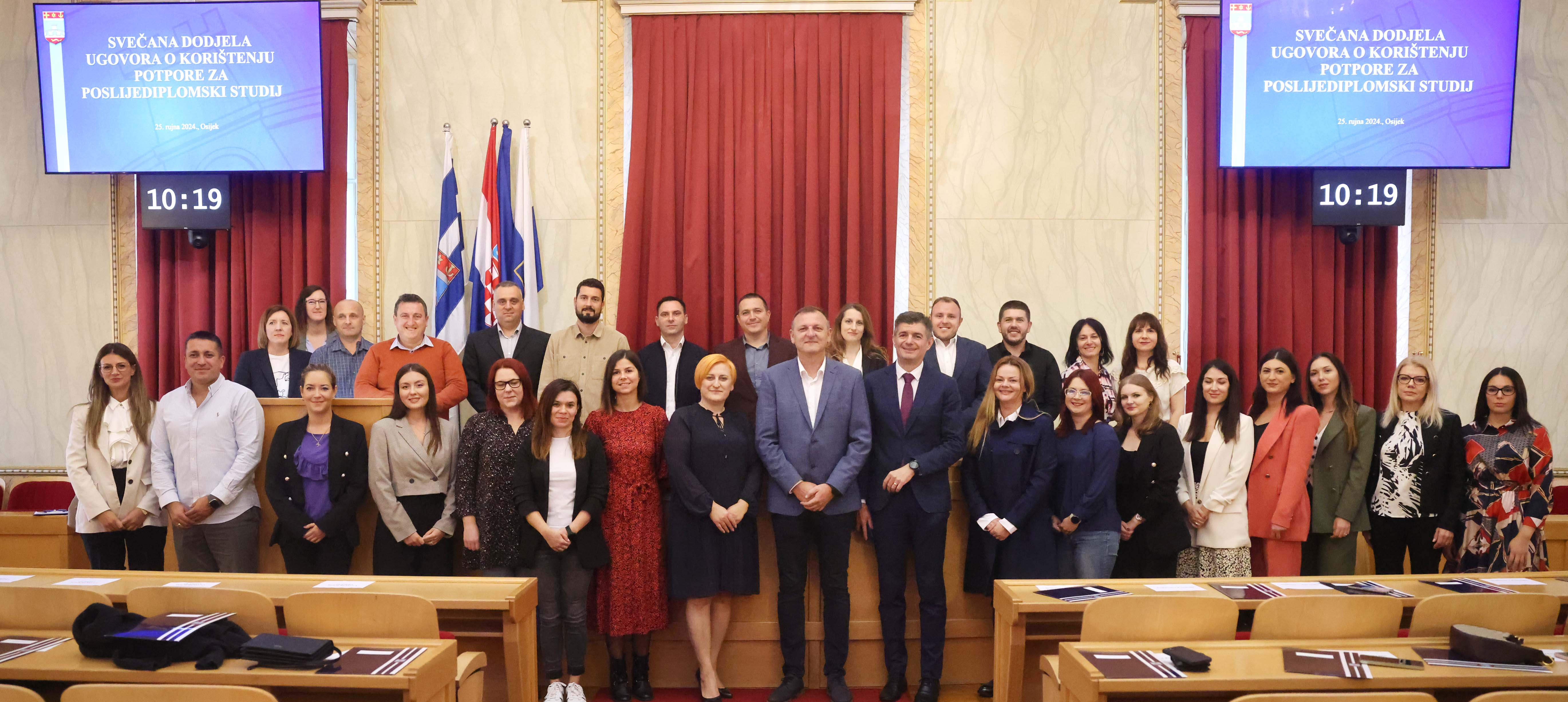 OBŽ dodijelila 122 potpore za poslijediplomski studij