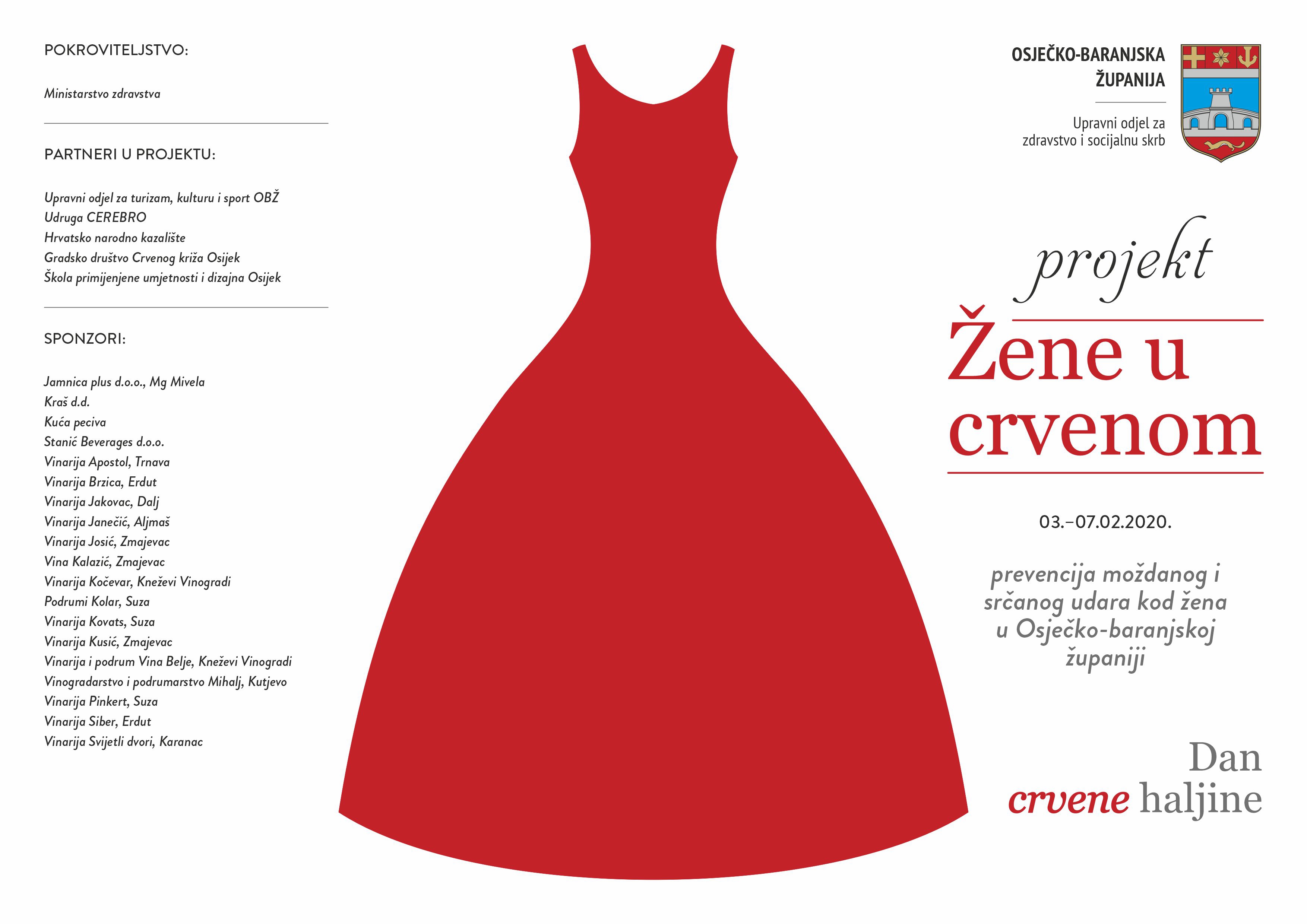 Projekt "Žene u crvenom", 03.-07. veljače 2020.