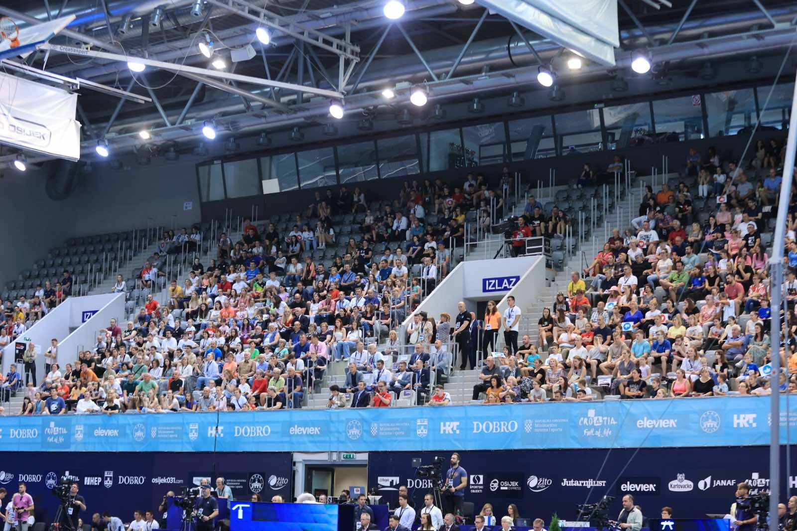 14. izdanje Svjetskog kupa u gimnastici DOBRO WORLD CUP ponovno oduševilo osječku publiku