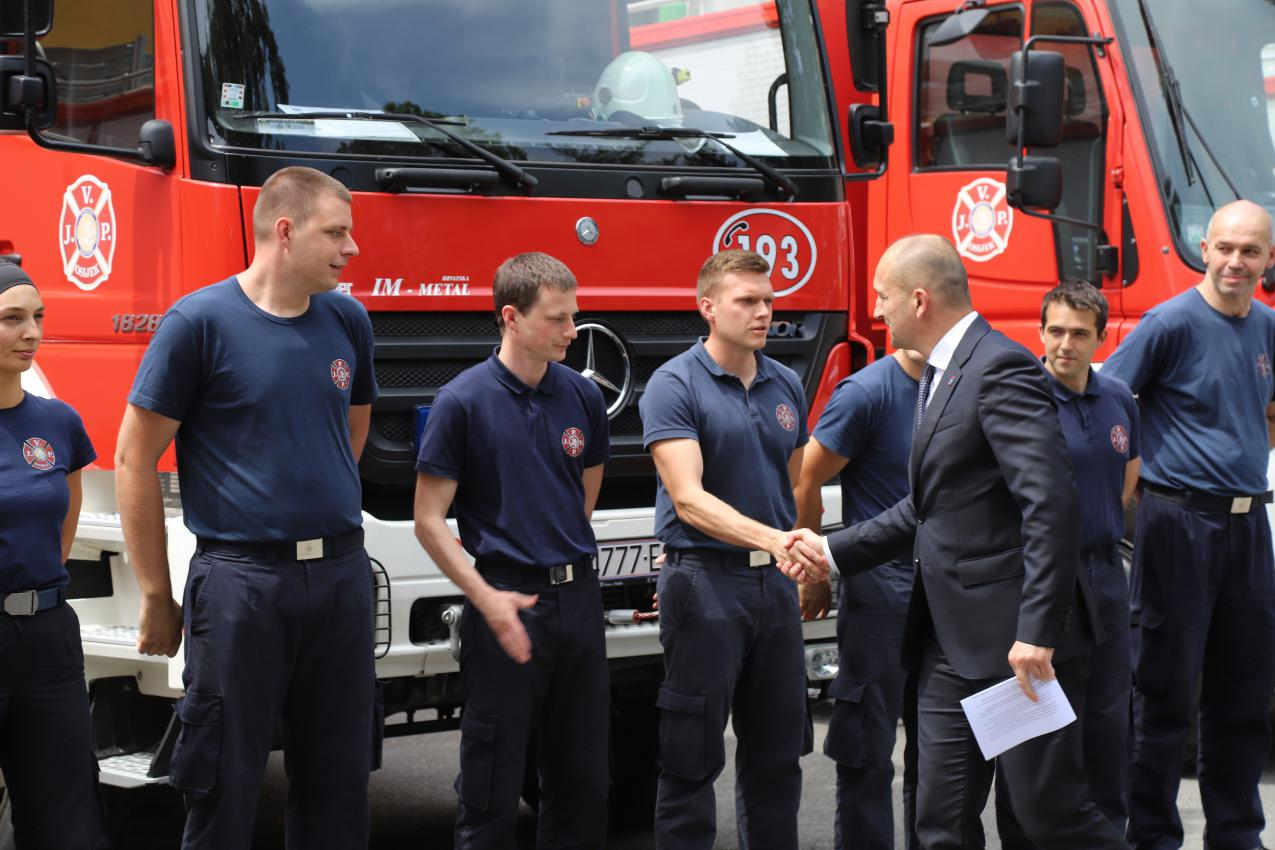 I novom opremom podiže se razinu sigurnosti u radu vatrogasaca