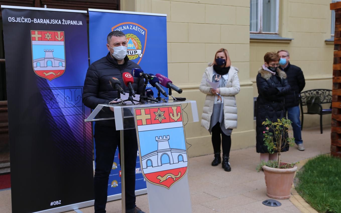 Najteži dan u OBŽ; 326 novopozitivnih, sedam preminulih
