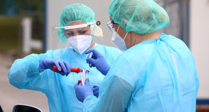 Pet novopozitivnih na koronavirus