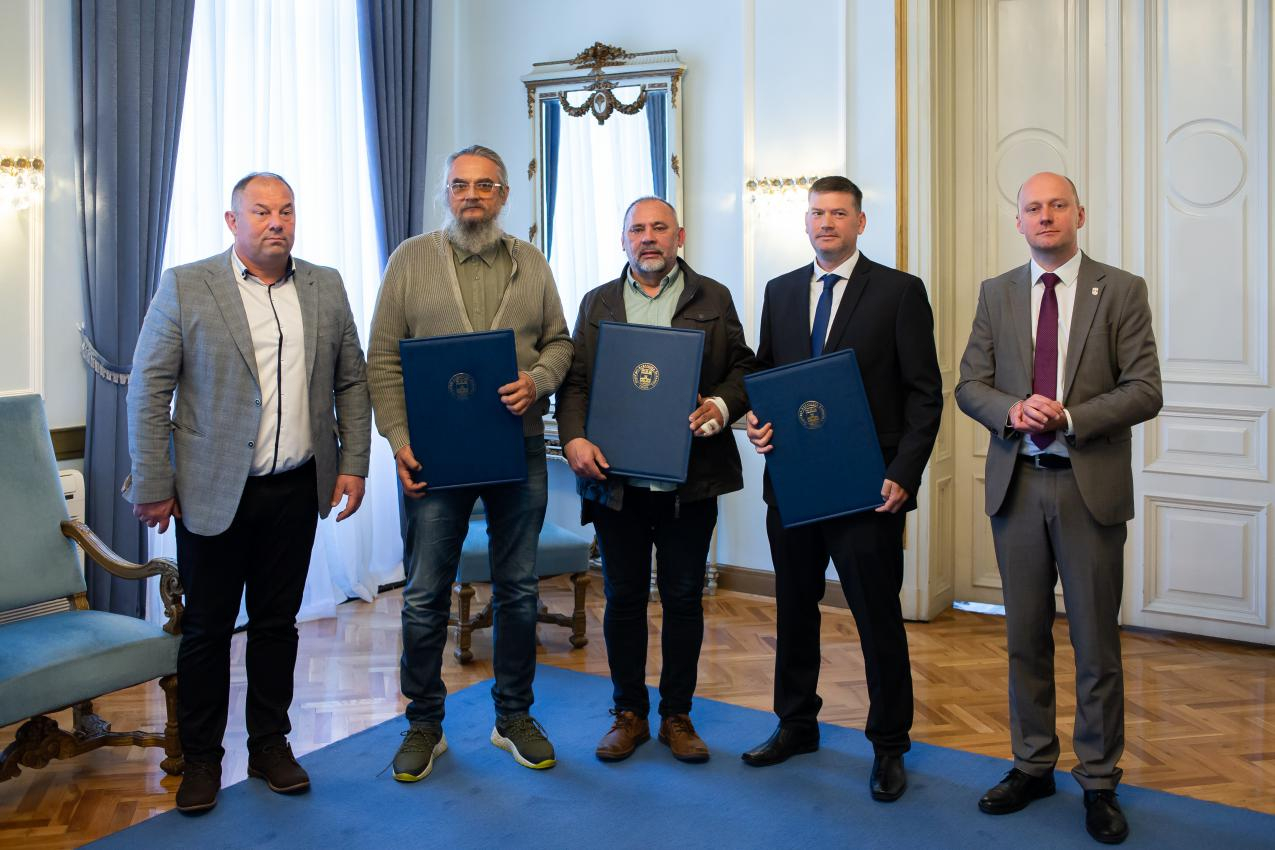 Mario Romulić, HPD Bršljan-Jankovac i Danubeparks dobitnici Zelene povelje OBŽ