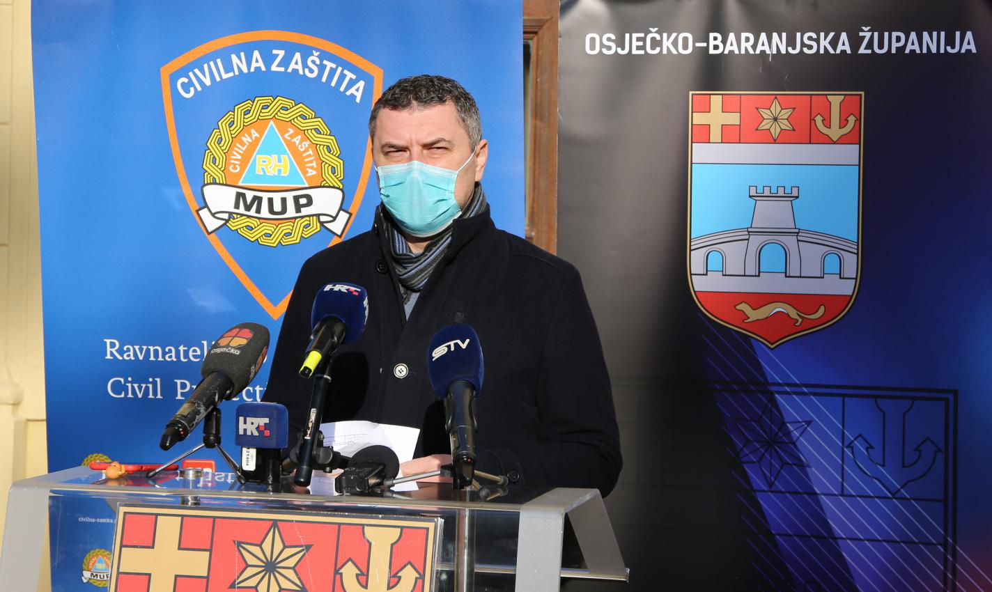 Blago smanjenje broja pozitivnih i oboljelih u OBŽ