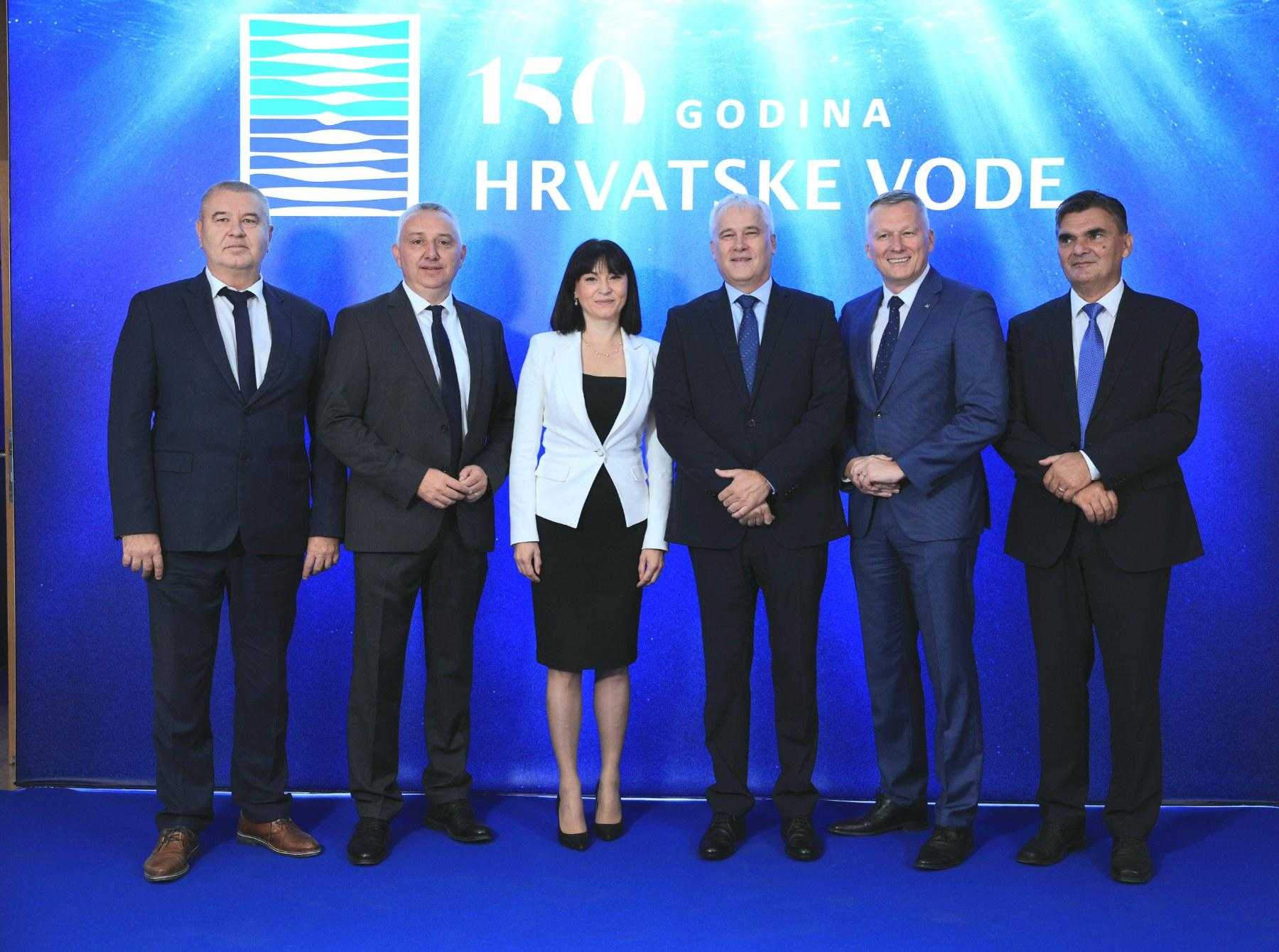 Županica Tramišak na obilježavanju 150 godina Hrvatskih voda